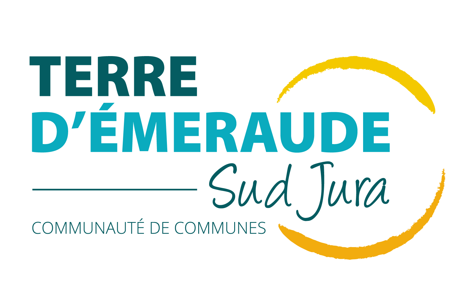 Logo terre d'émeraude sud jura communauté de communes